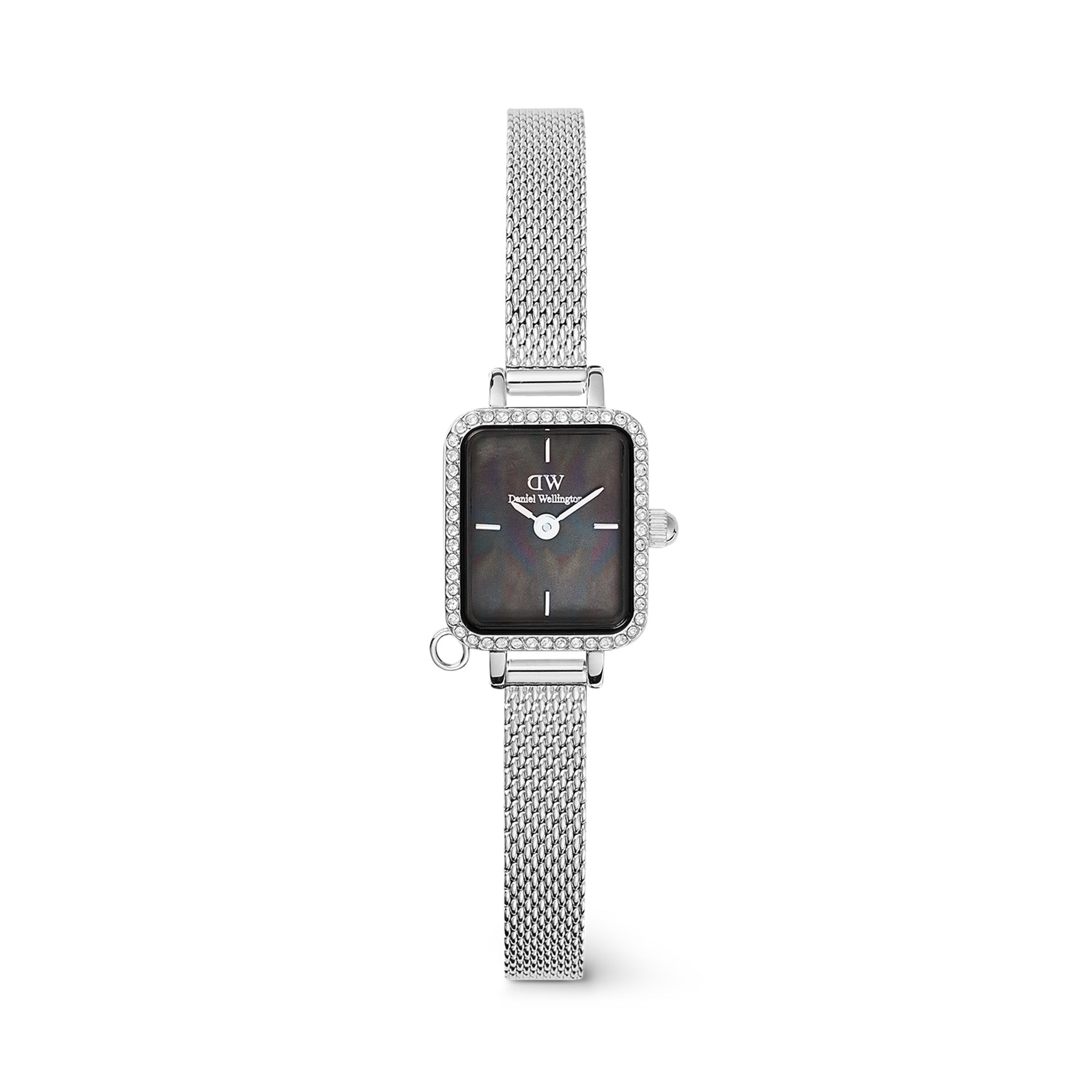Daniel Wellington Quadro Mini Crystal Zodiac Sterling Watch