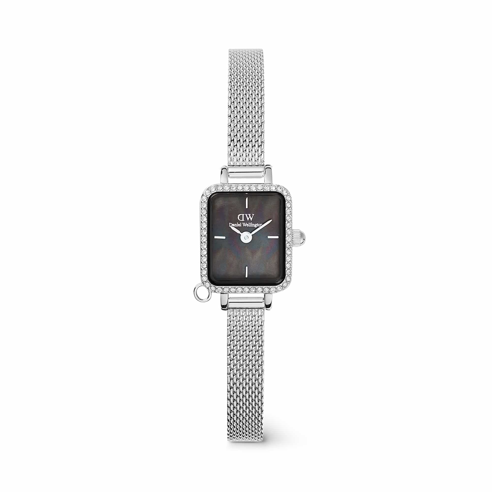 Daniel Wellington Quadro Mini Crystal Zodiac Sterling Watch