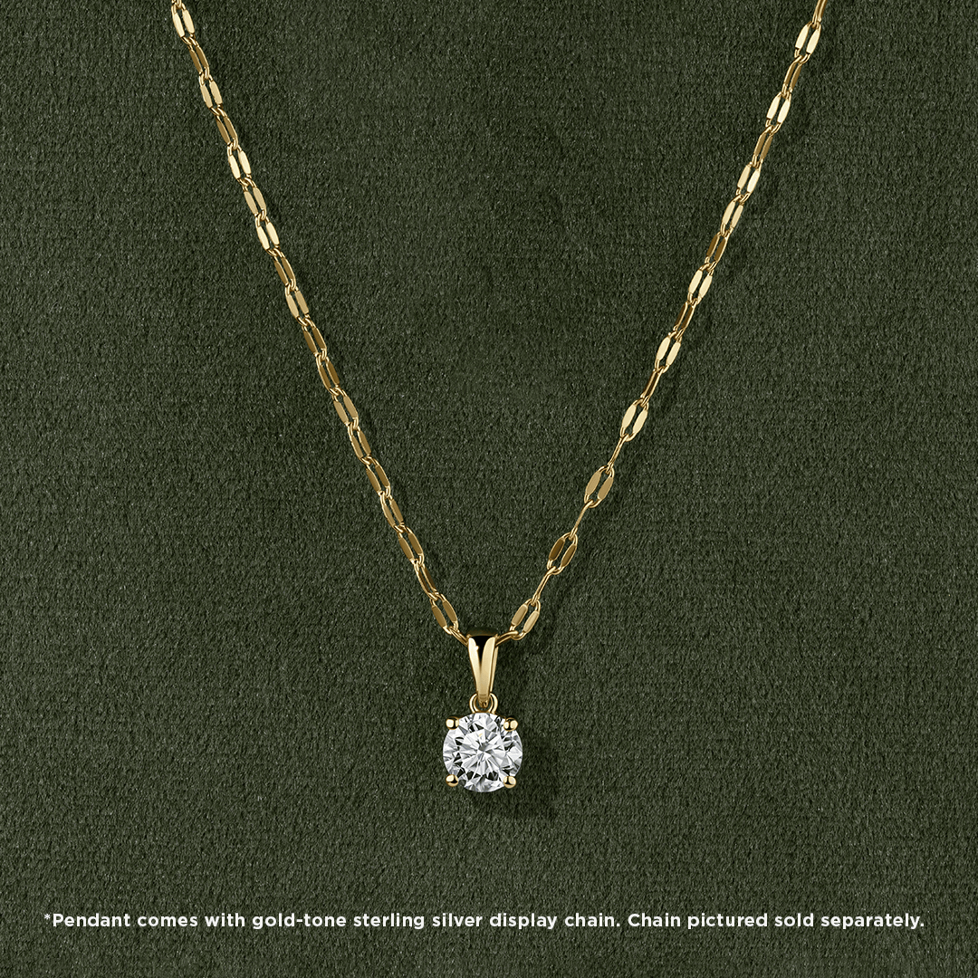 1.00ct TW Diamond Pendant in 9ct Yellow Gold