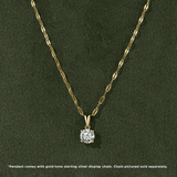 1.00ct TW Diamond Pendant in 9ct Yellow Gold