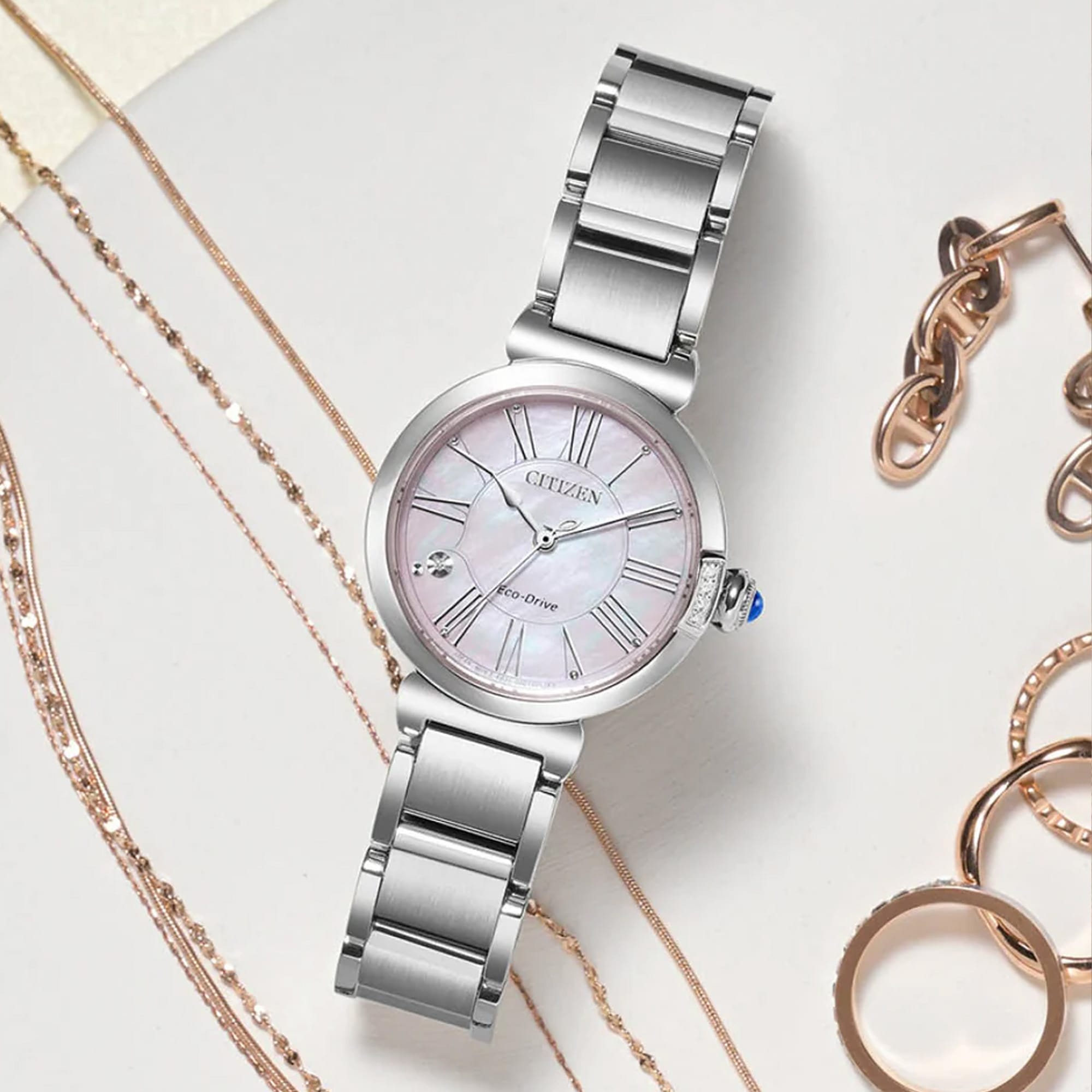 Citizen L May Bells Eco Drive Women's 29.50mm Watch EM1060-87Y