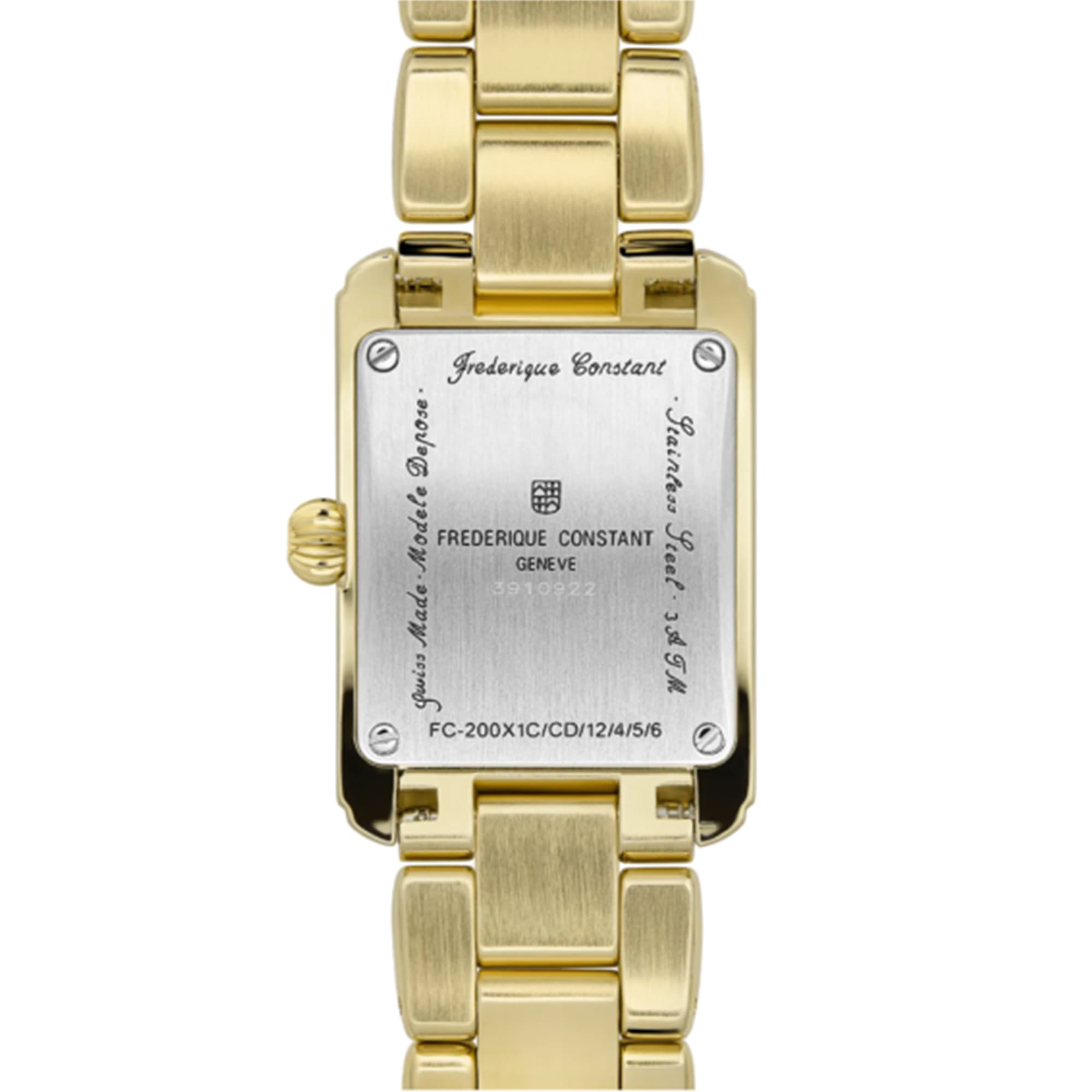 Frederique Constant Women's 34mm Gold PVD Automatic Watch FC-303VD2NH5B