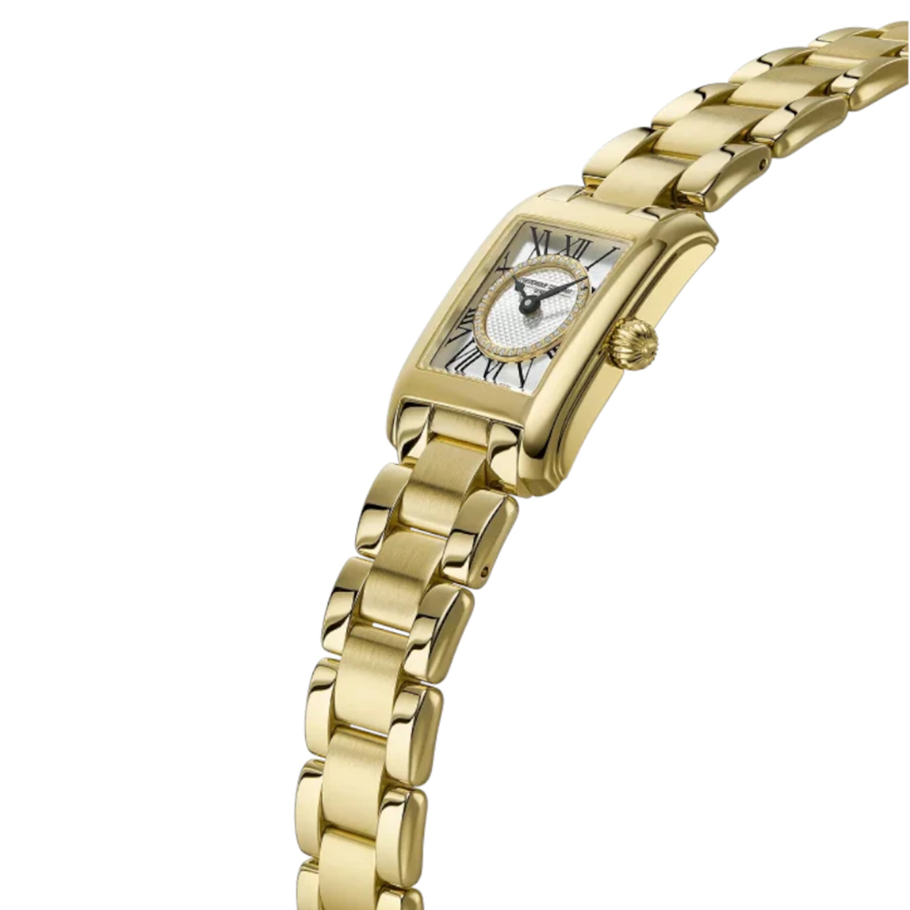 Frederique Constant Women's 34mm Gold PVD Automatic Watch FC-200MCDC25B