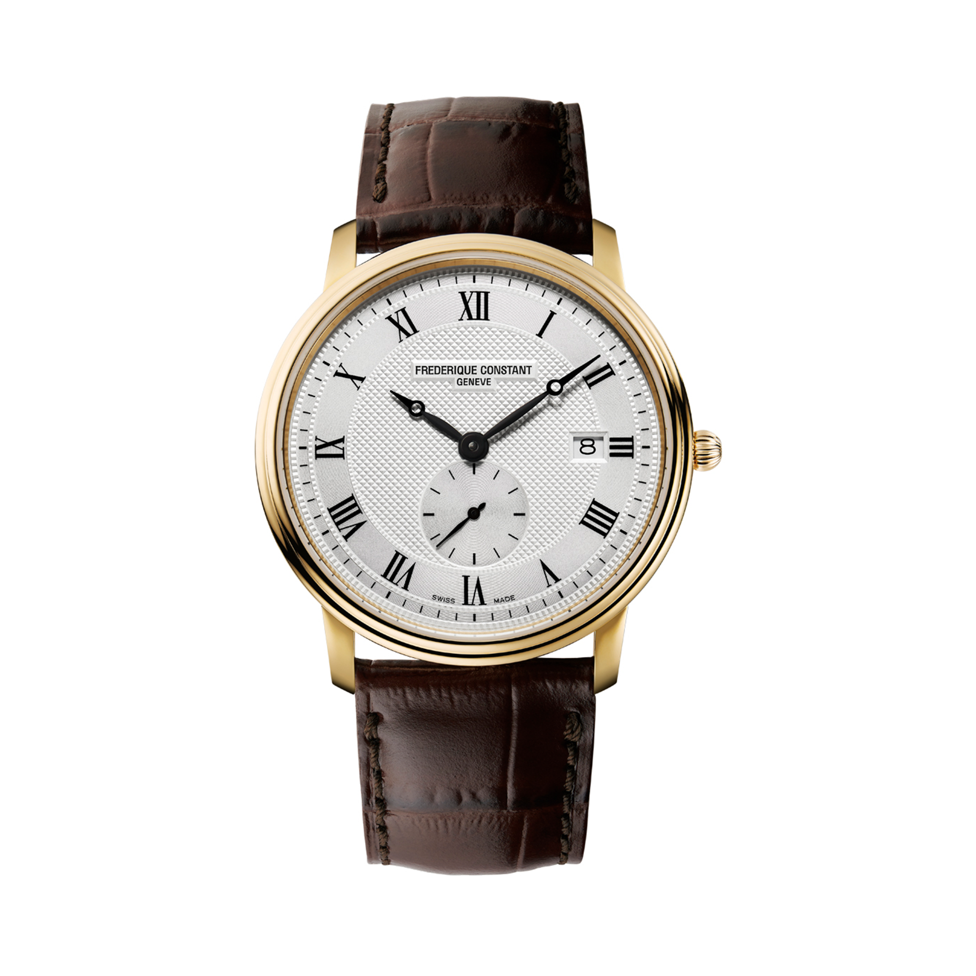 Frederique Constant Men's 39mm Stainless Steel & Yellow IP Watch FC-245M5S5