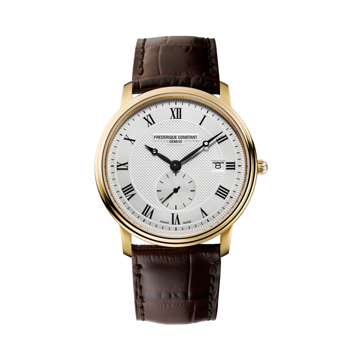 Frederique Constant Men's 39mm Stainless Steel & Yellow IP Watch FC-245M5S5