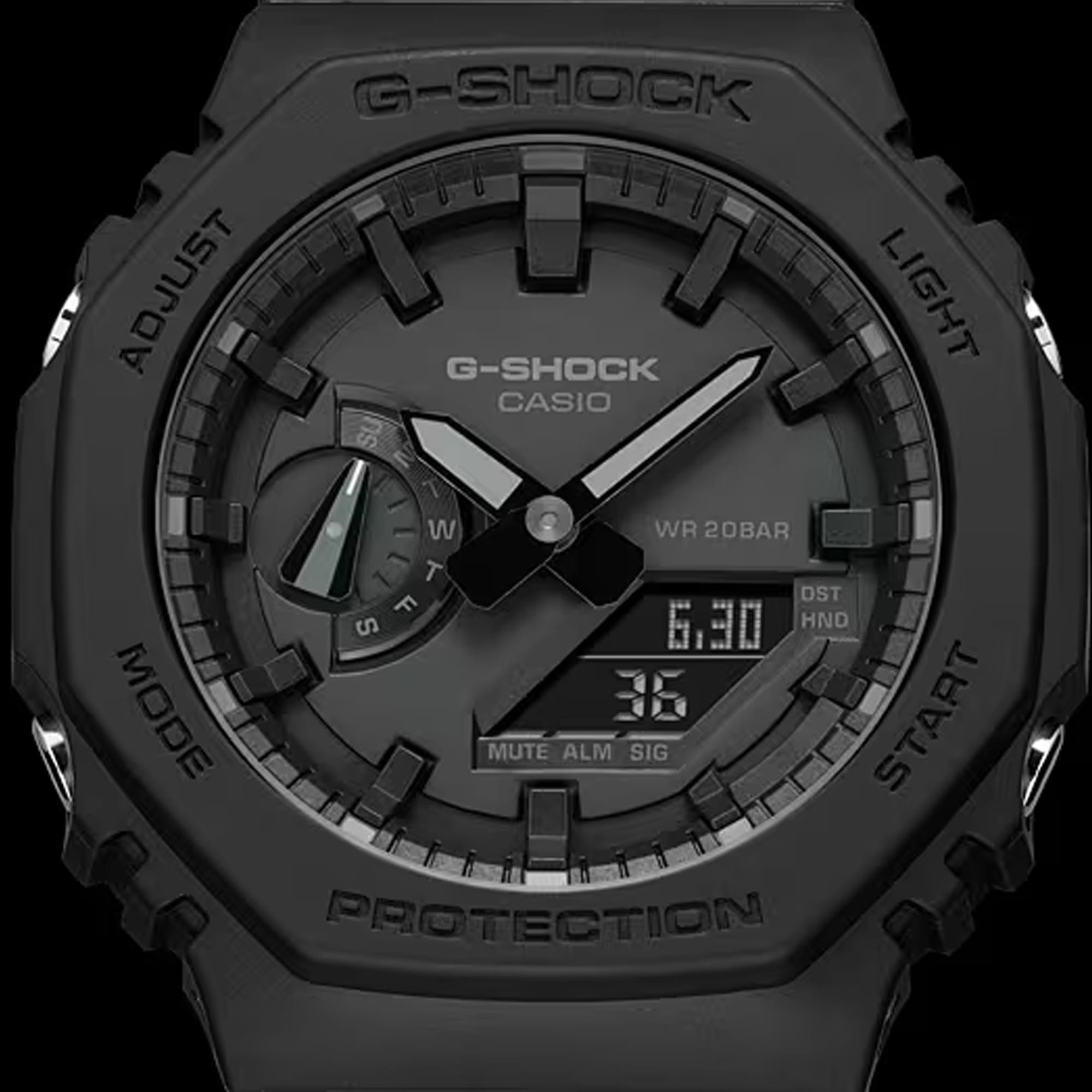 Casio G-Shock GA-2100-1A1 Analogue Digital Watch | Wallace Bishop