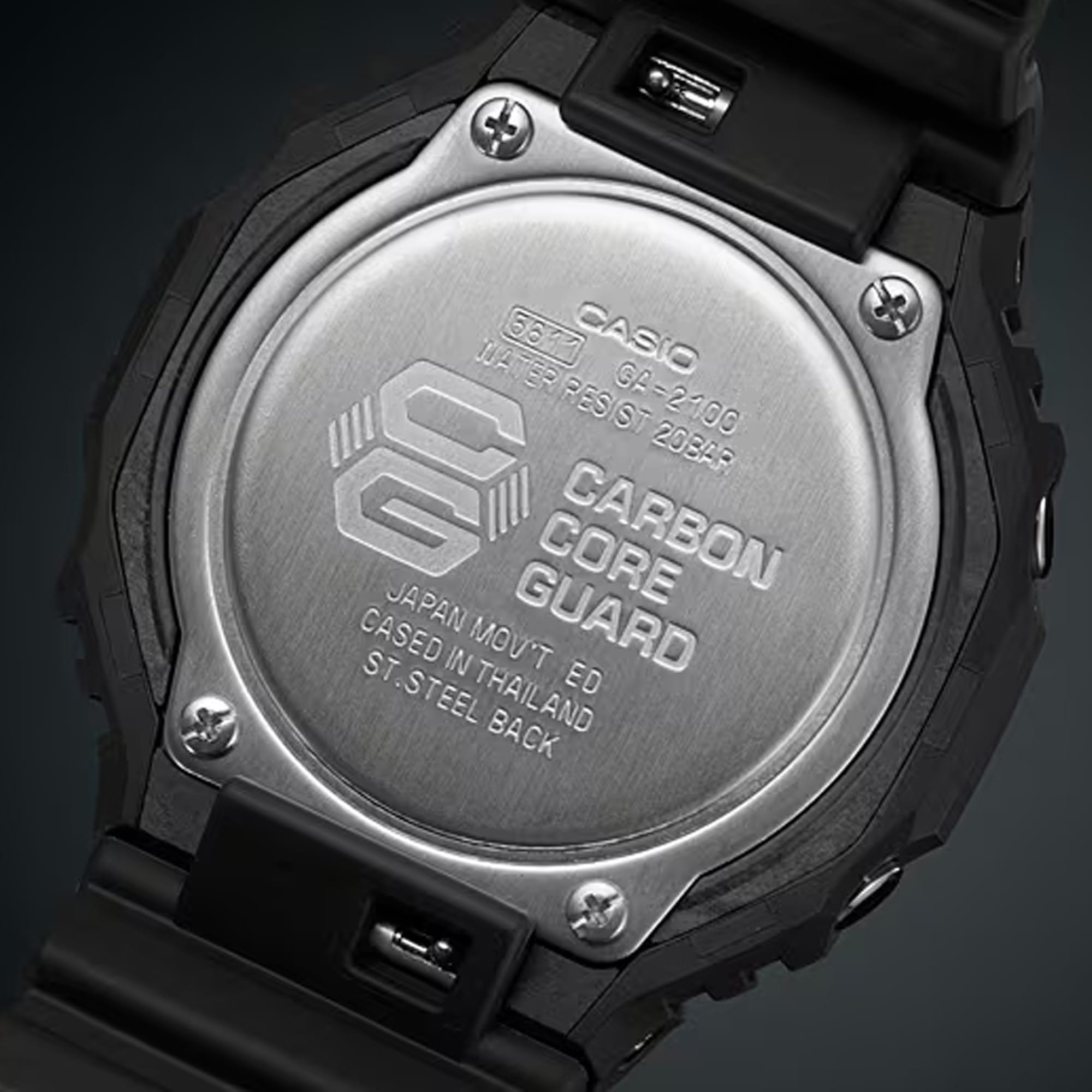 Casio G-Shock GA-2100-1A1 Analogue Digital Watch | Wallace Bishop