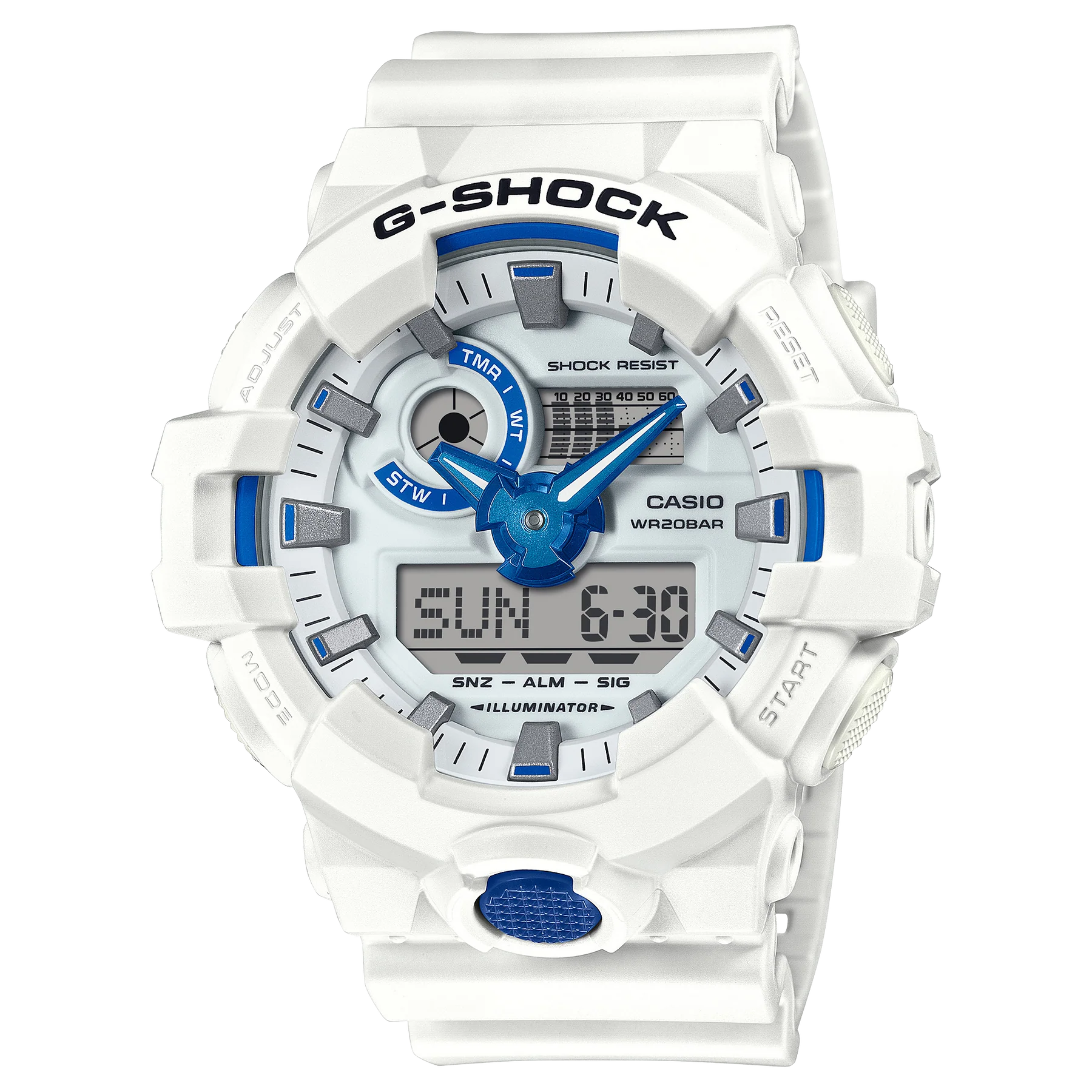 Casio G-SHOCK Quartz Men's 57MM GA700HDS-7A
