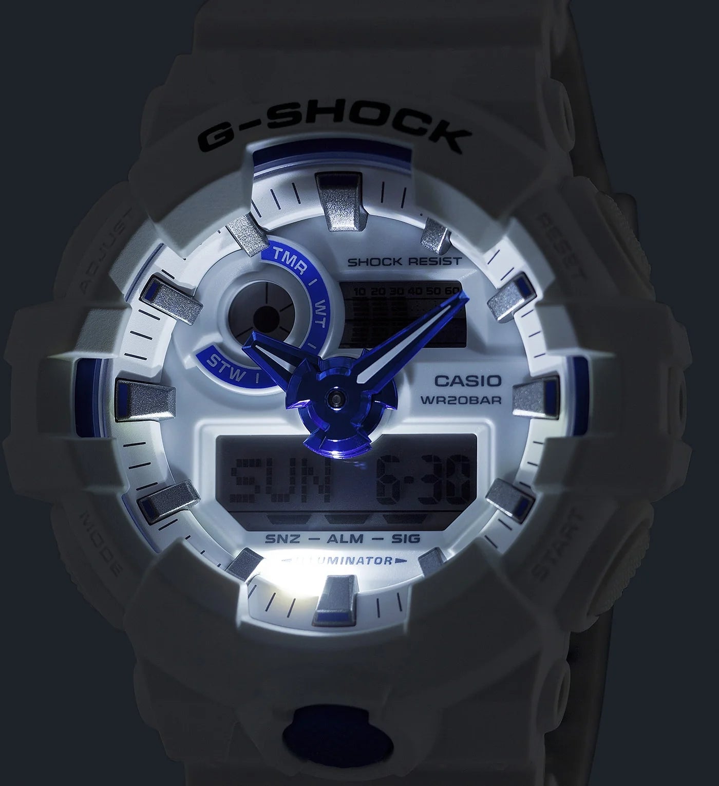 Casio G-SHOCK Quartz Men's 57MM GA700HDS-7A