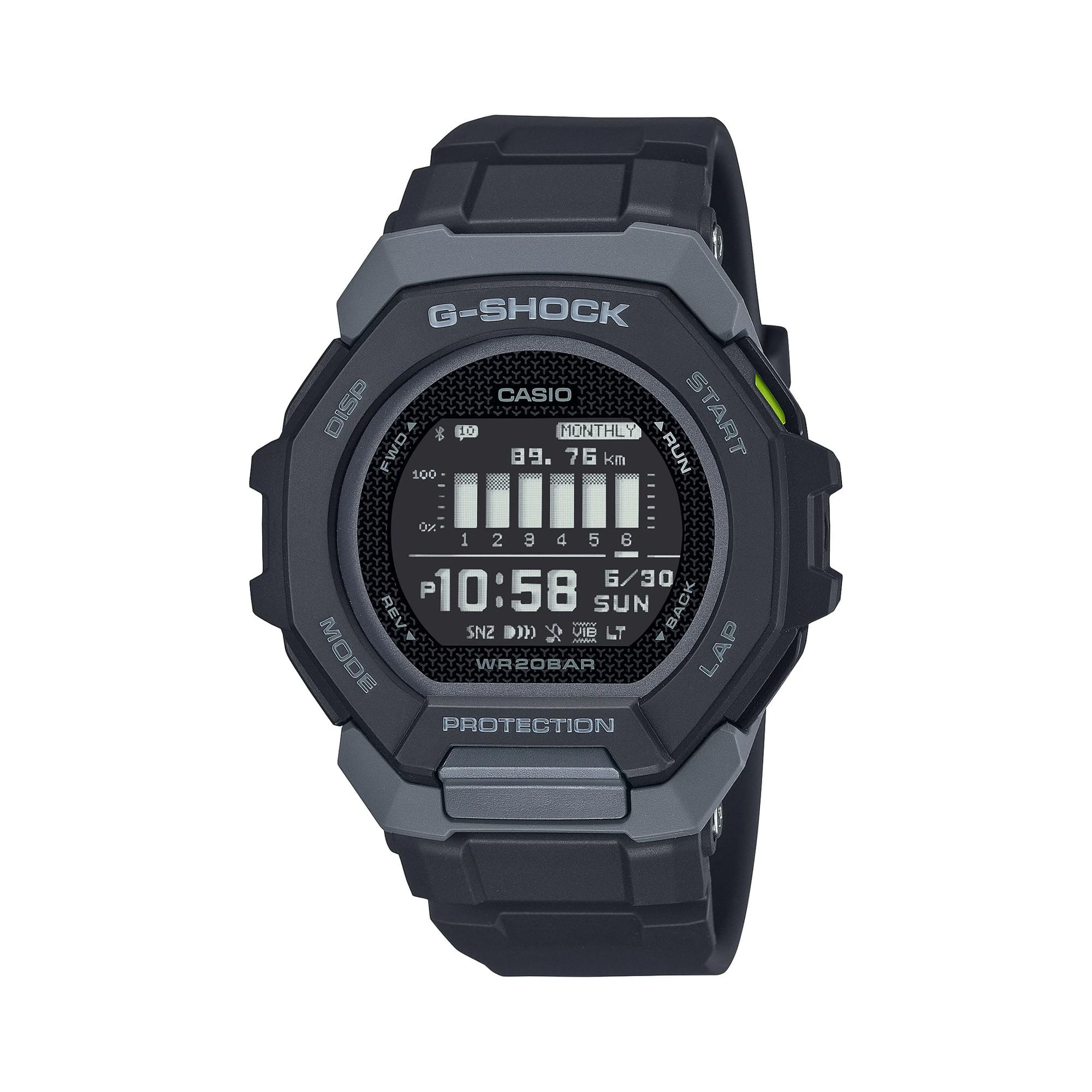 Casio G-Shock G-Squad GBD300-1 Digital Sport Watch | Wallace Bishop