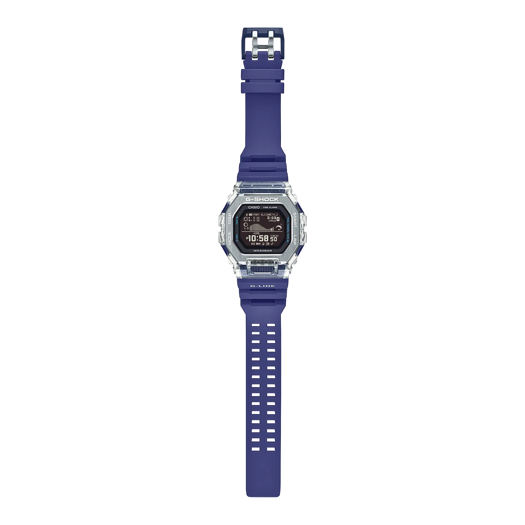 Casio G-LIDE Quartz Unisex 50.9mm GBX100S-2D