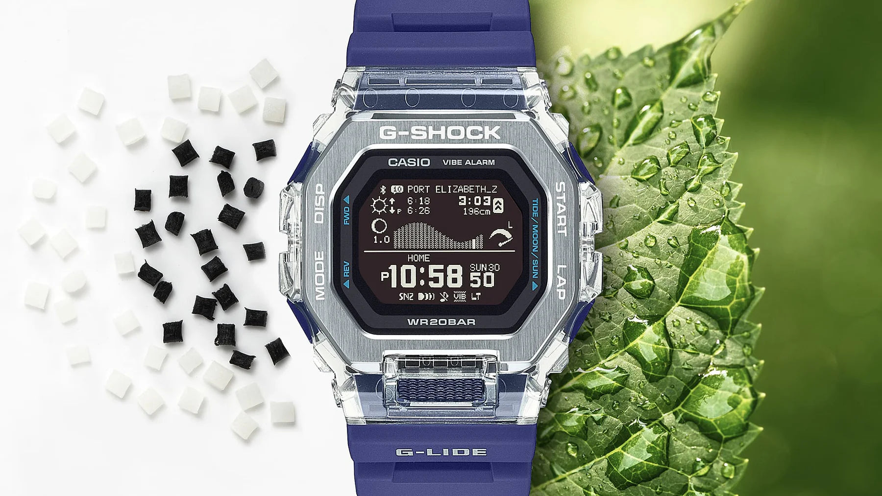 Casio G-LIDE Quartz Unisex 50.9mm GBX100S-2D