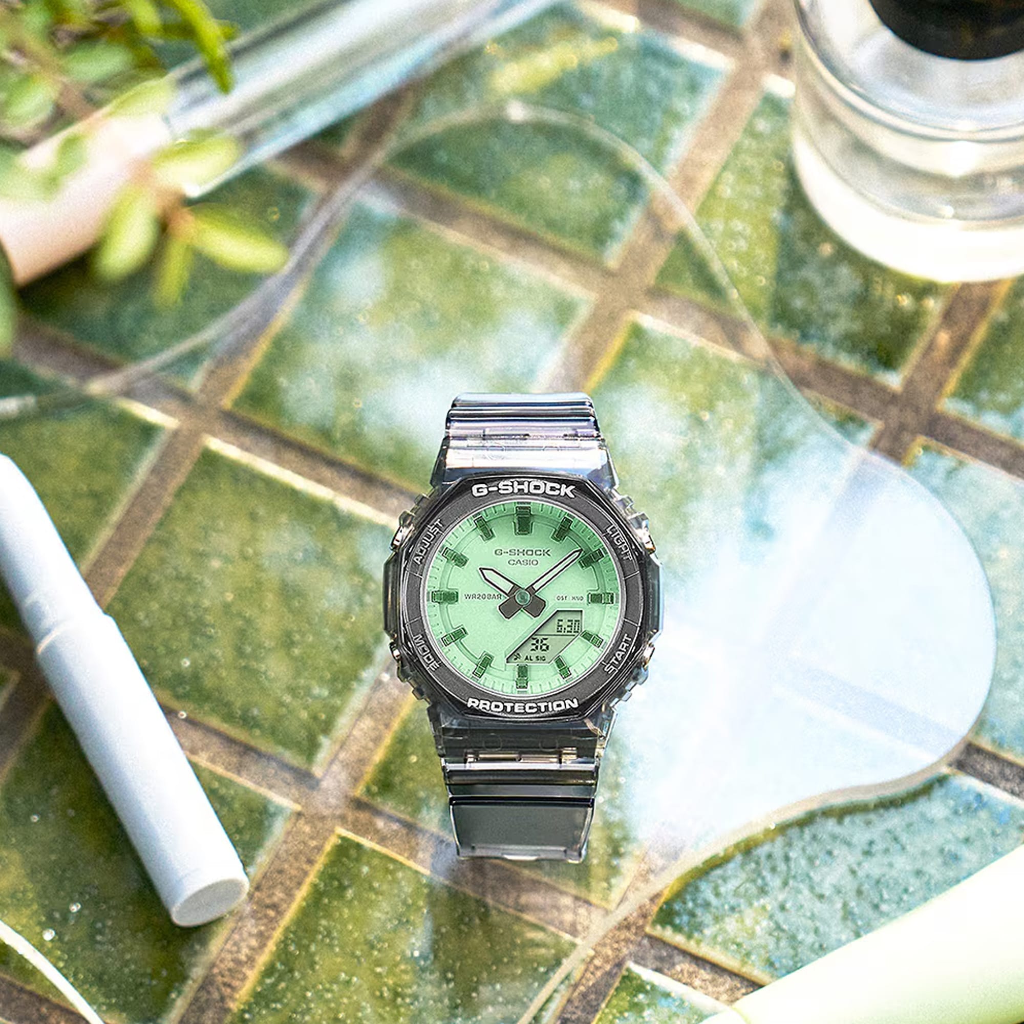 Casio G-Shock Analogue Digital Women's Watch GMAP2100SR-1A