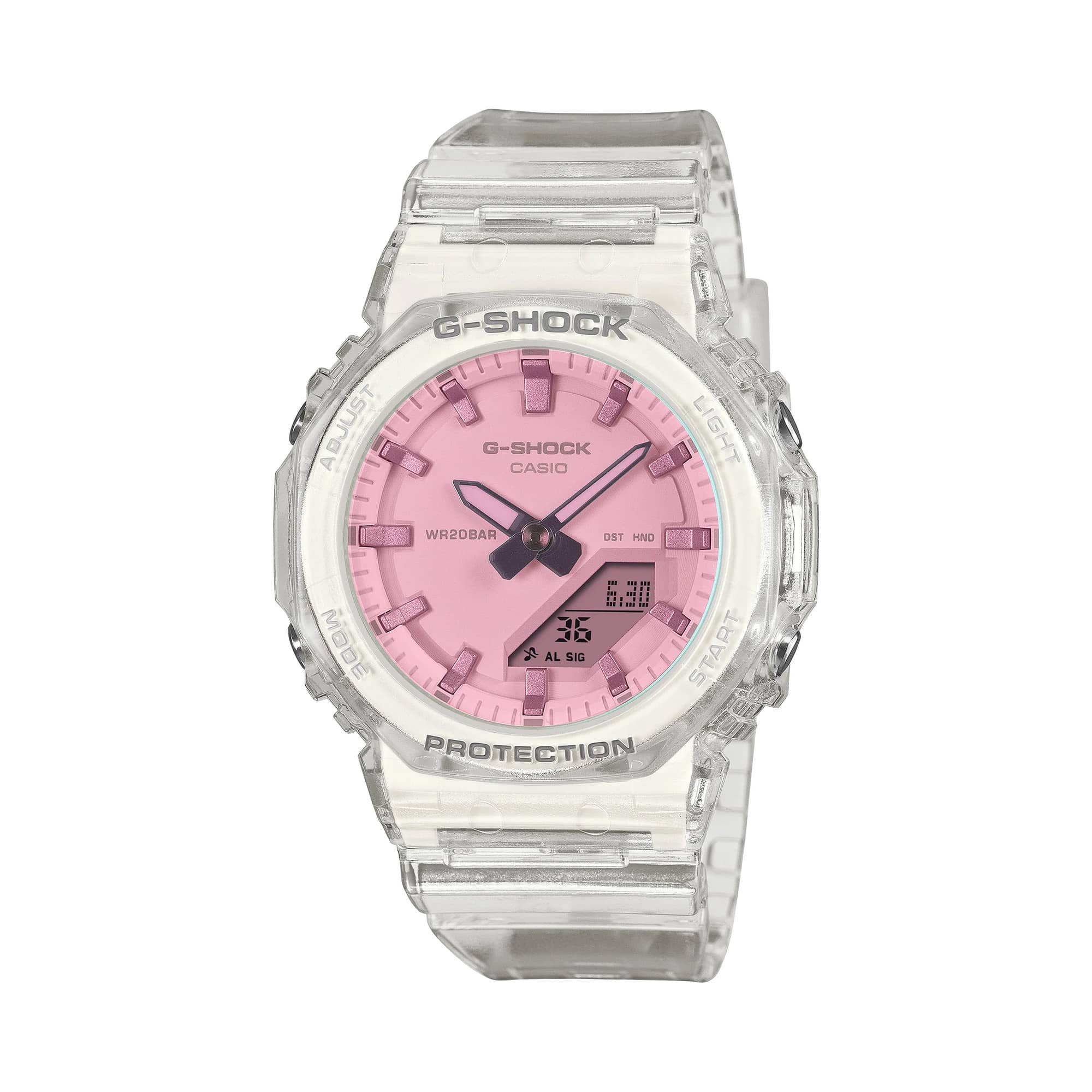 Casio G-Shock Women's Translucent Shimmer Watch GMAP2100SR-7A | Wallace Bishop