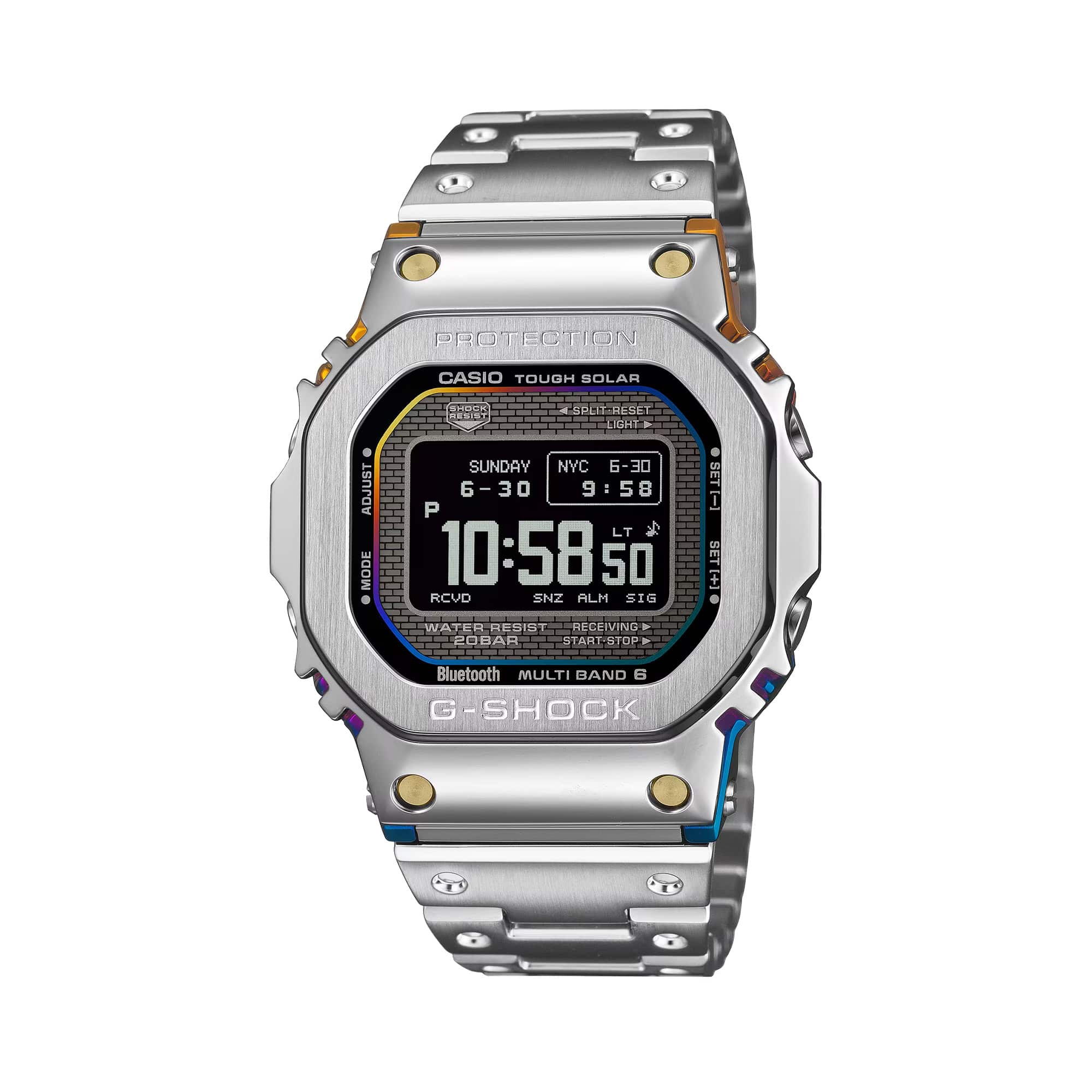 Casio G-Shock Full Metal Rainbow Ion-Plated Solar Watch GMWBZ5000RC-1D