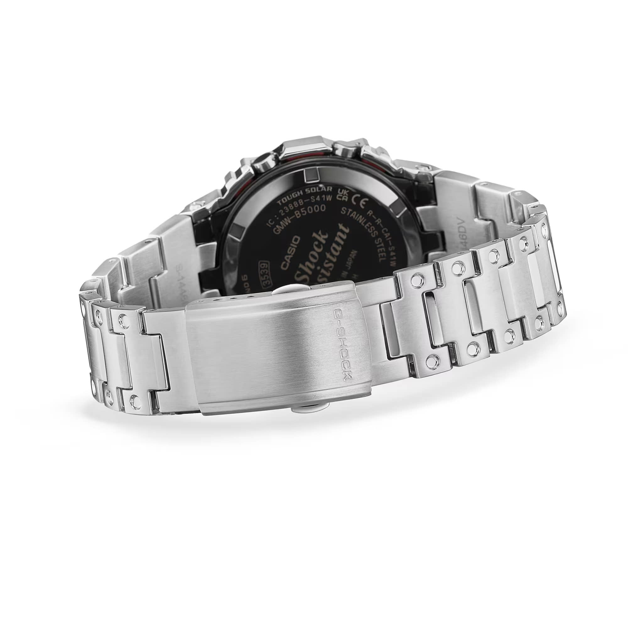 Casio G-SHOCK Solar Men's Watch GMWB5000PC-1D - back of bracelet