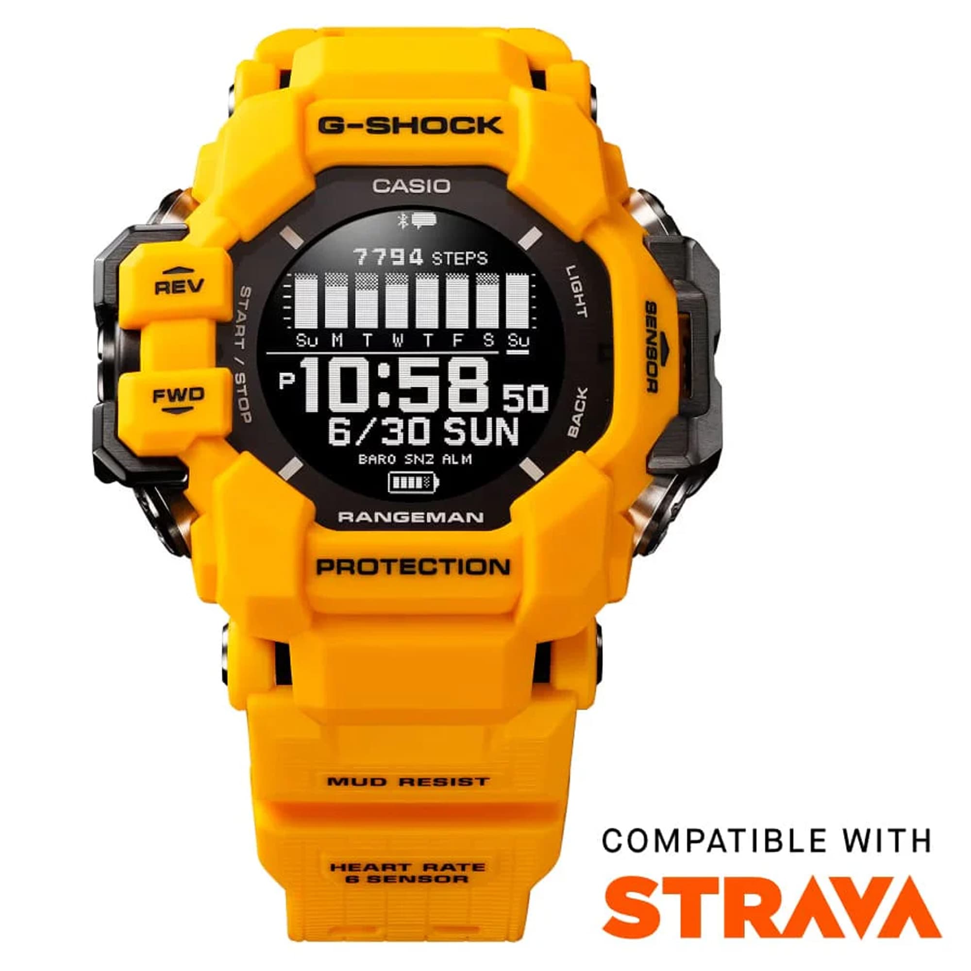 Casio G-SHOCK Rangeman GPRH1000-9D Outdoor Smart Watch | Wallace Bishop