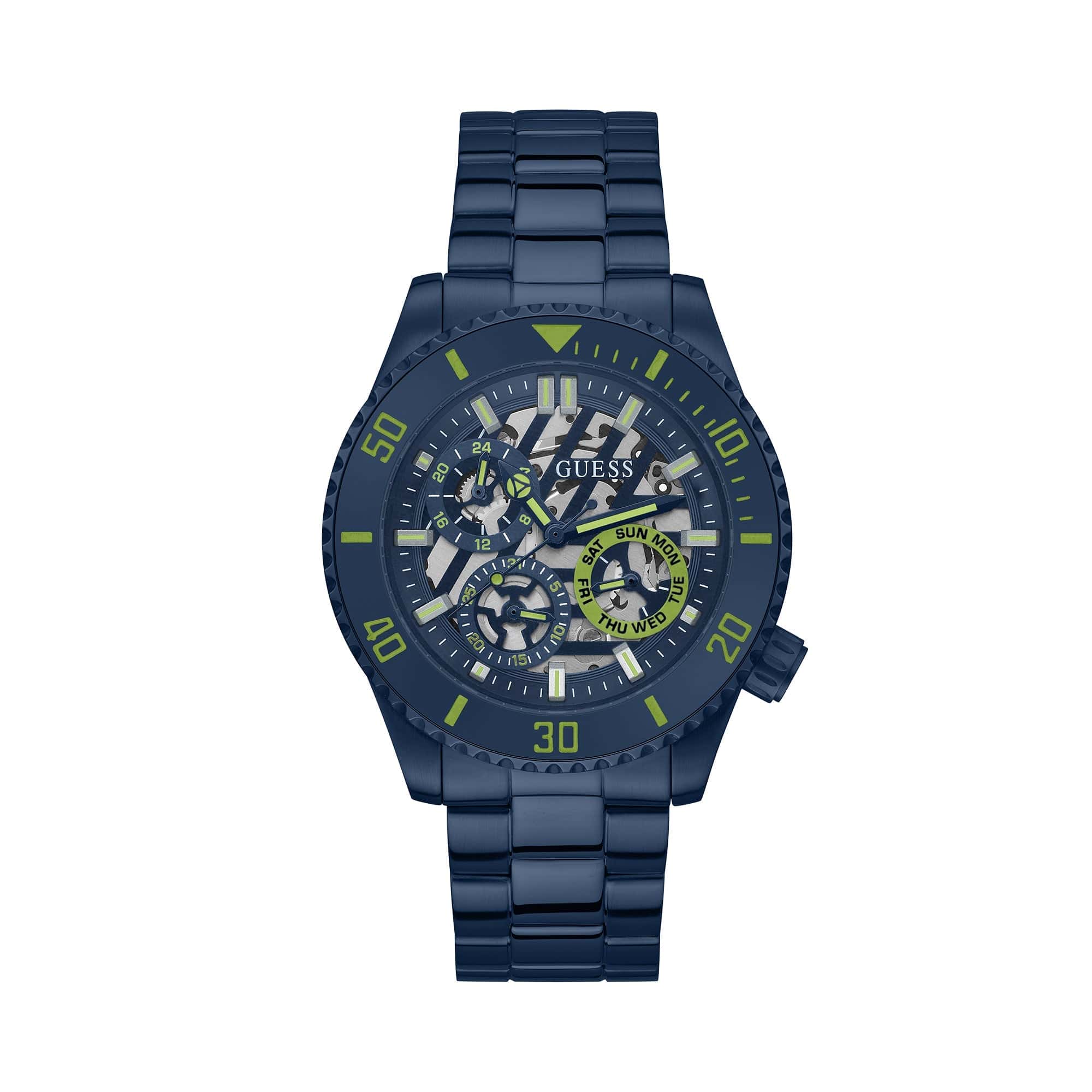 Guess Men's 45.00mm Navy Midnight Axel Watch GW0488G4