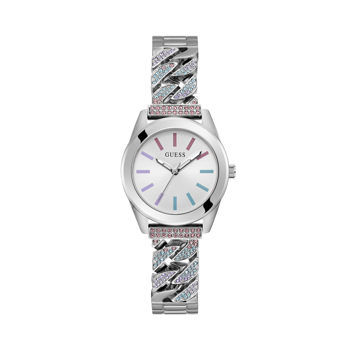 Guess Women's 32mm Serena Multi Glitz Quartz Watch GW0546L4