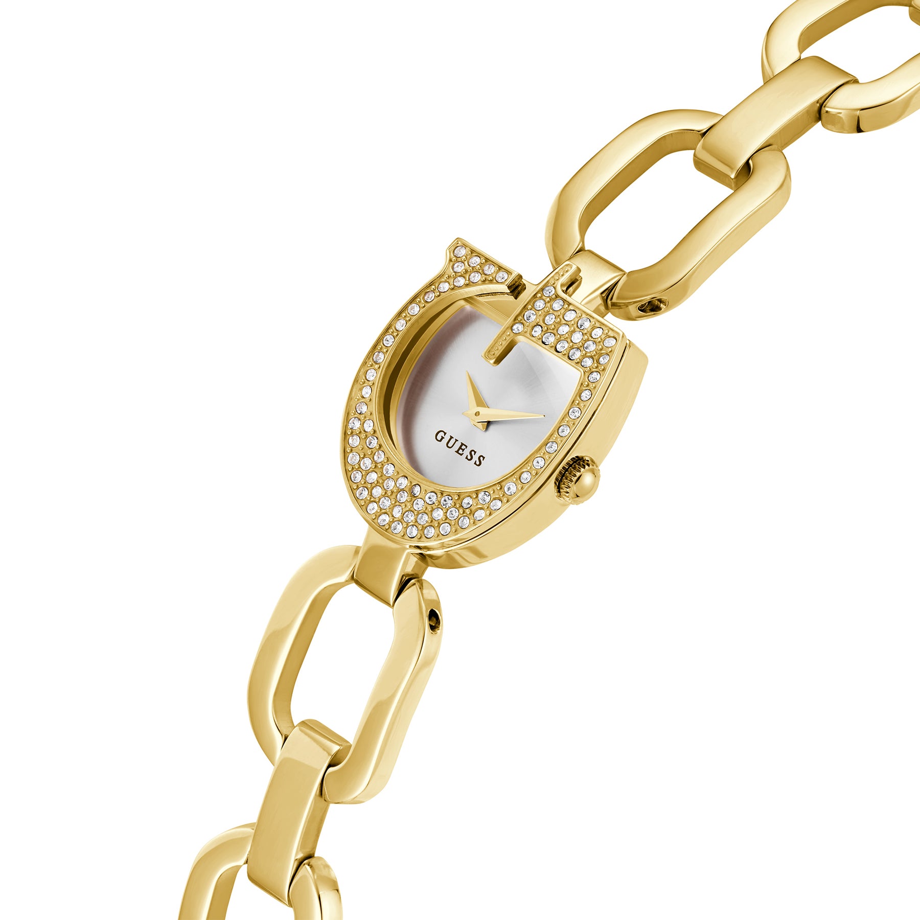 Guess Women's 22mm Gold Gia Logo Quartz Watch GW0683L2