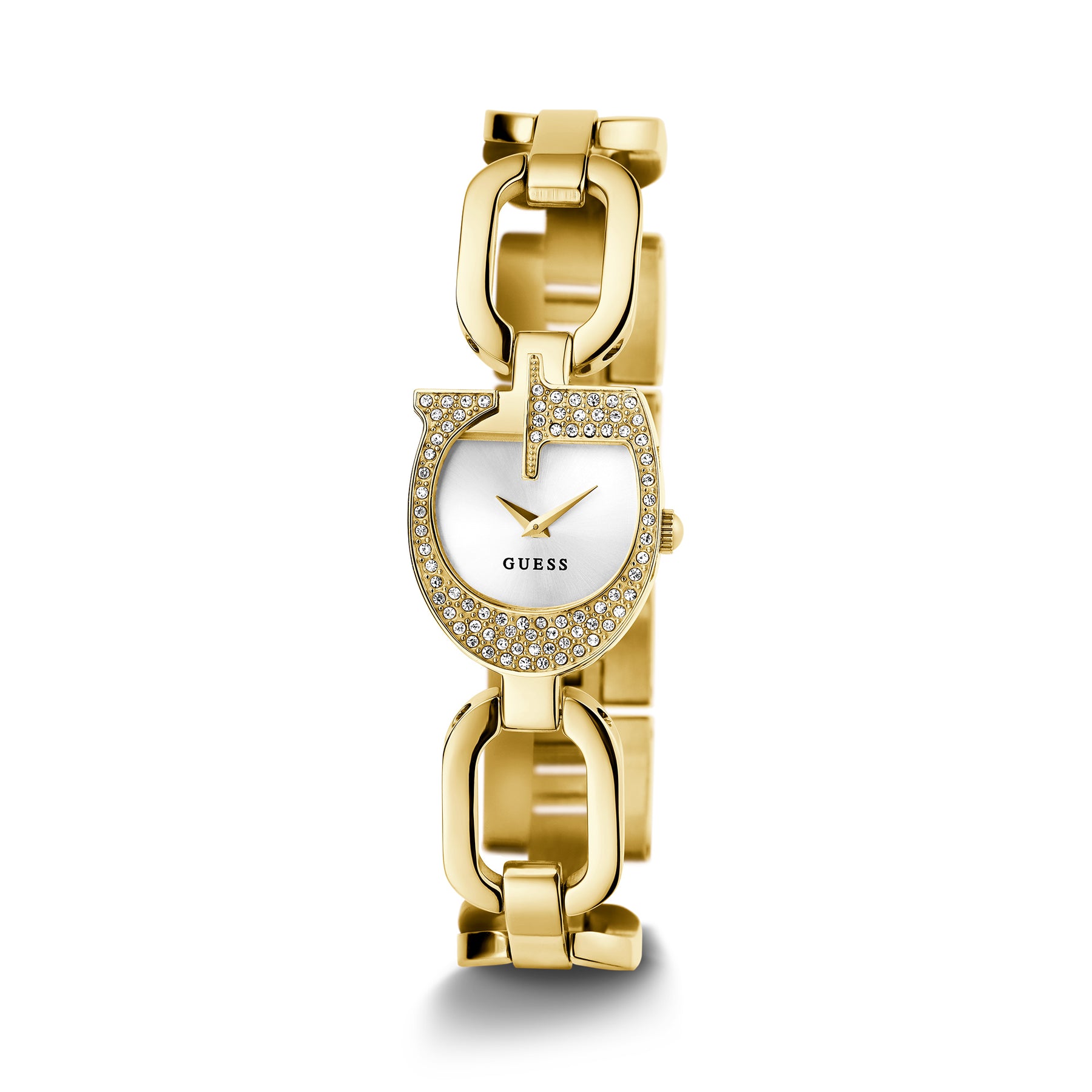 Guess Women's 22mm Gold Gia Logo Quartz Watch GW0683L2