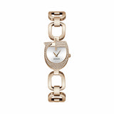Guess Women's 22mm Rose Gold Gia Logo Quartz Watch GW0683L3