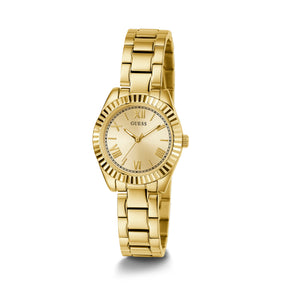 Guess Women's 30mm Gold Mini Luna Vintage Quartz Watch GW0687L2