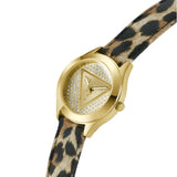 Guess Women's 34mm Gold PVD Quartz Watch GW0745L2
