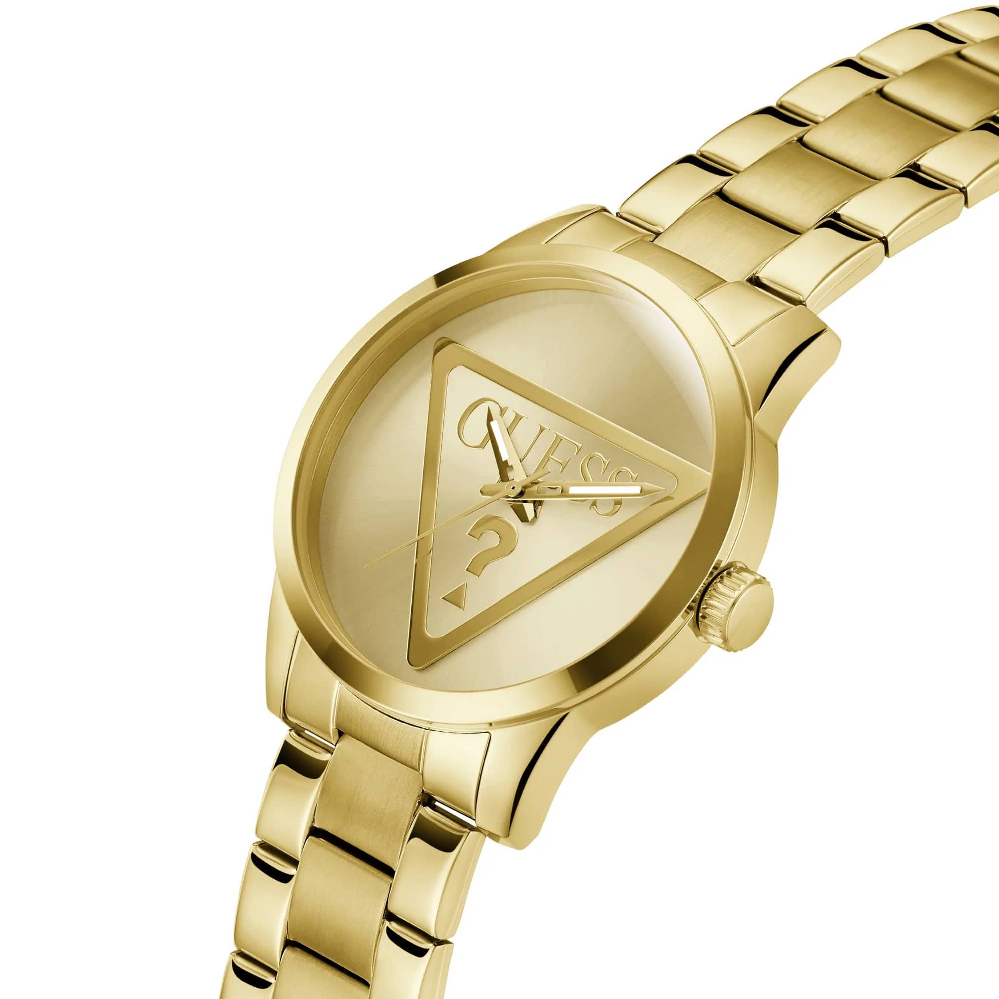Guess Men's 44mm Gold PVD Quartz Watch GW0782G1