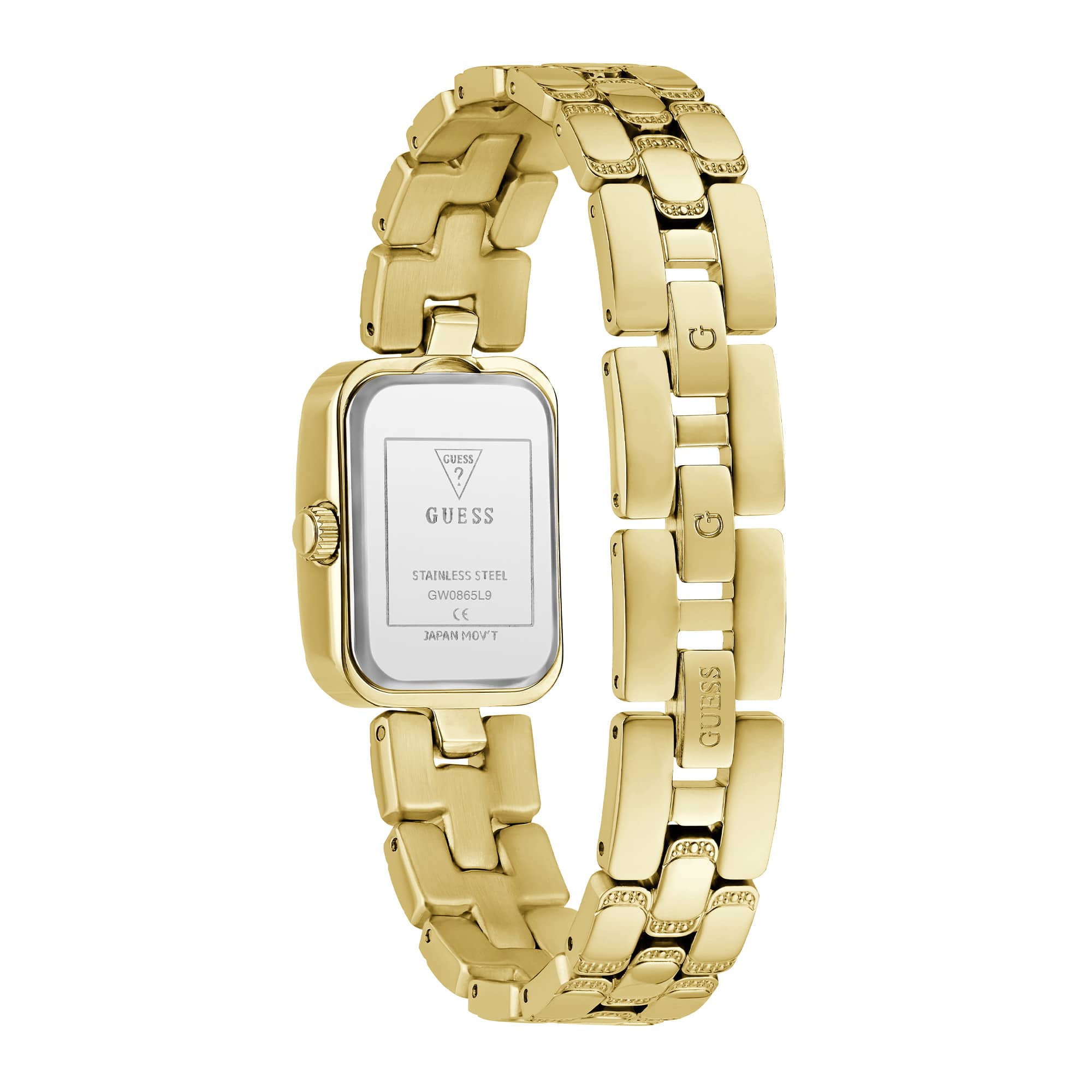 The reverse of the bracelet shows the self-adjustable G-Link construction with beading detail, allowing for an easy at-home fit adjustment.