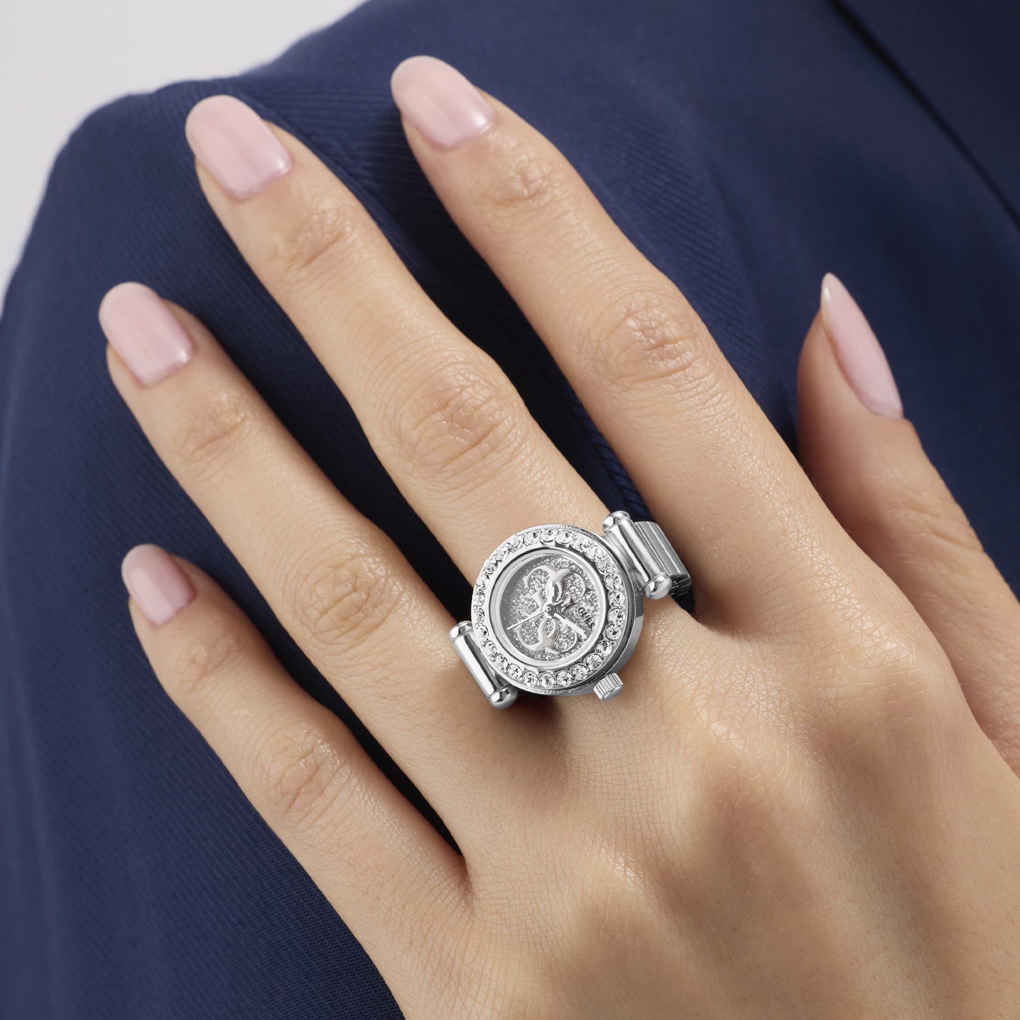 Guess Anna Quartz Ring Watch GW1022L1