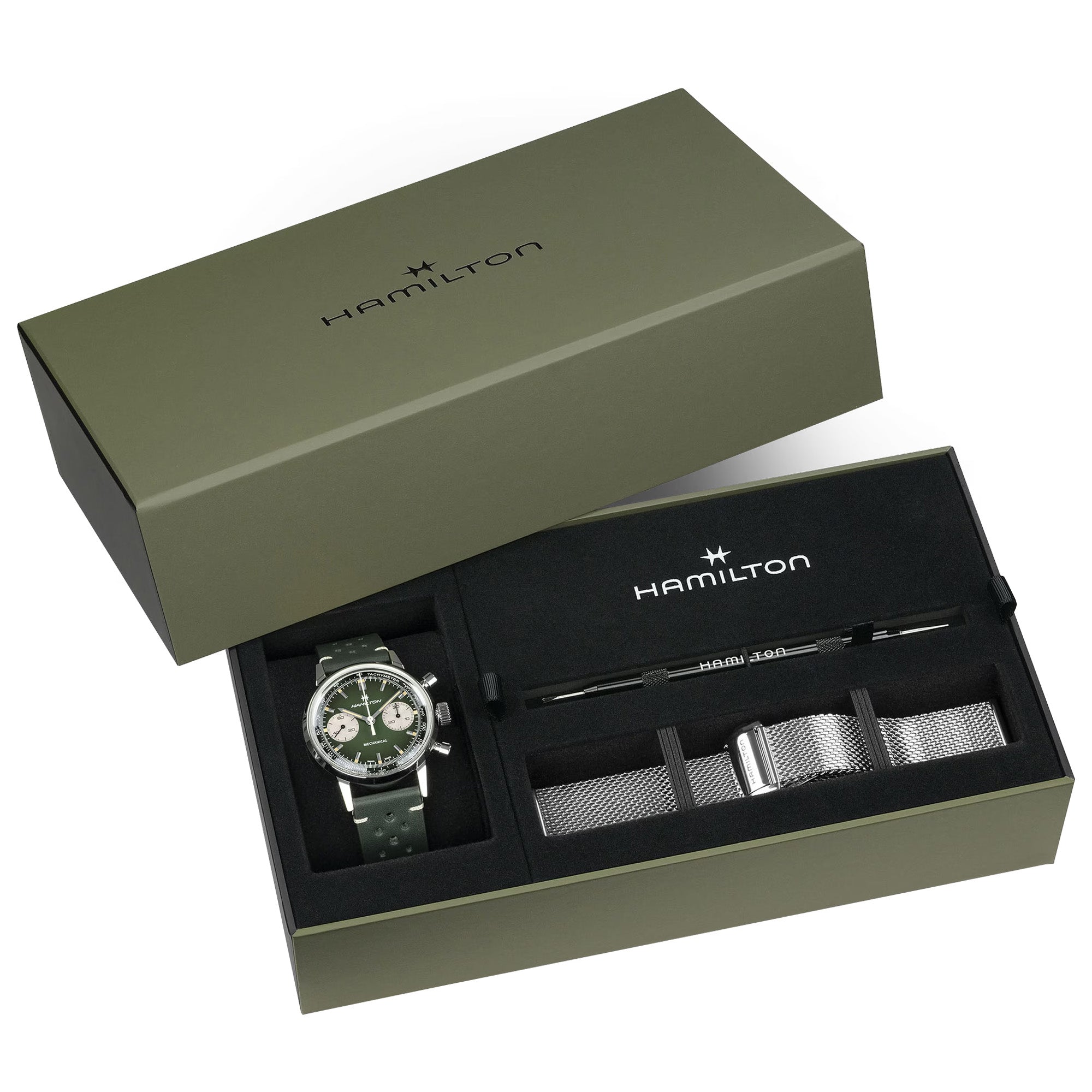 Hamilton American Classic Intra-Matic Chronograph H H38429861 - in watch box
