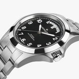 Hamilton Khaki Field King 40mm Stainless Steel Case Crown Guards Luminous Syringe Hands H64475131