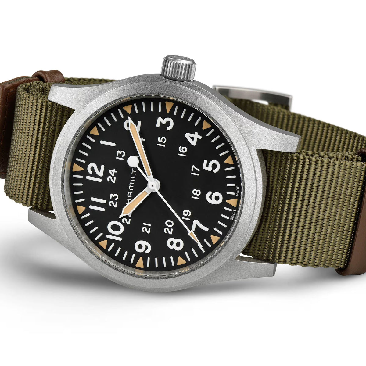 Hamilton Khaki Field Manual Wind Men's 42mm Watch H69529933