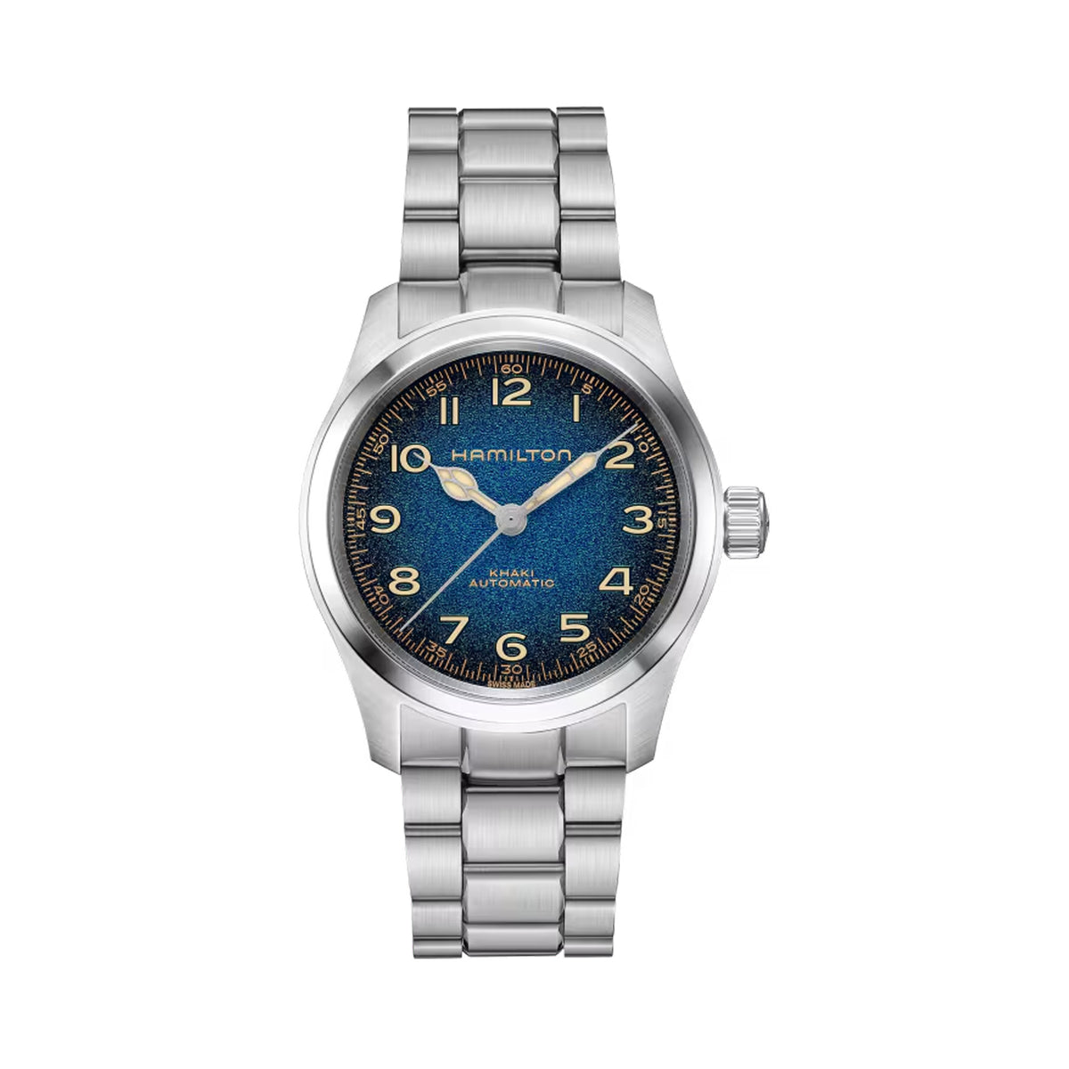 Hamilton Khaki Field Murph Automatic 38mm Men's Watch Blue-to-Black Gradient Dial H70405140