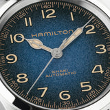 Hamilton H70405140 Khaki Field Murph Auto Blue Gradient Stardust Dial Cathedral Hands Applied Arabic Numerals