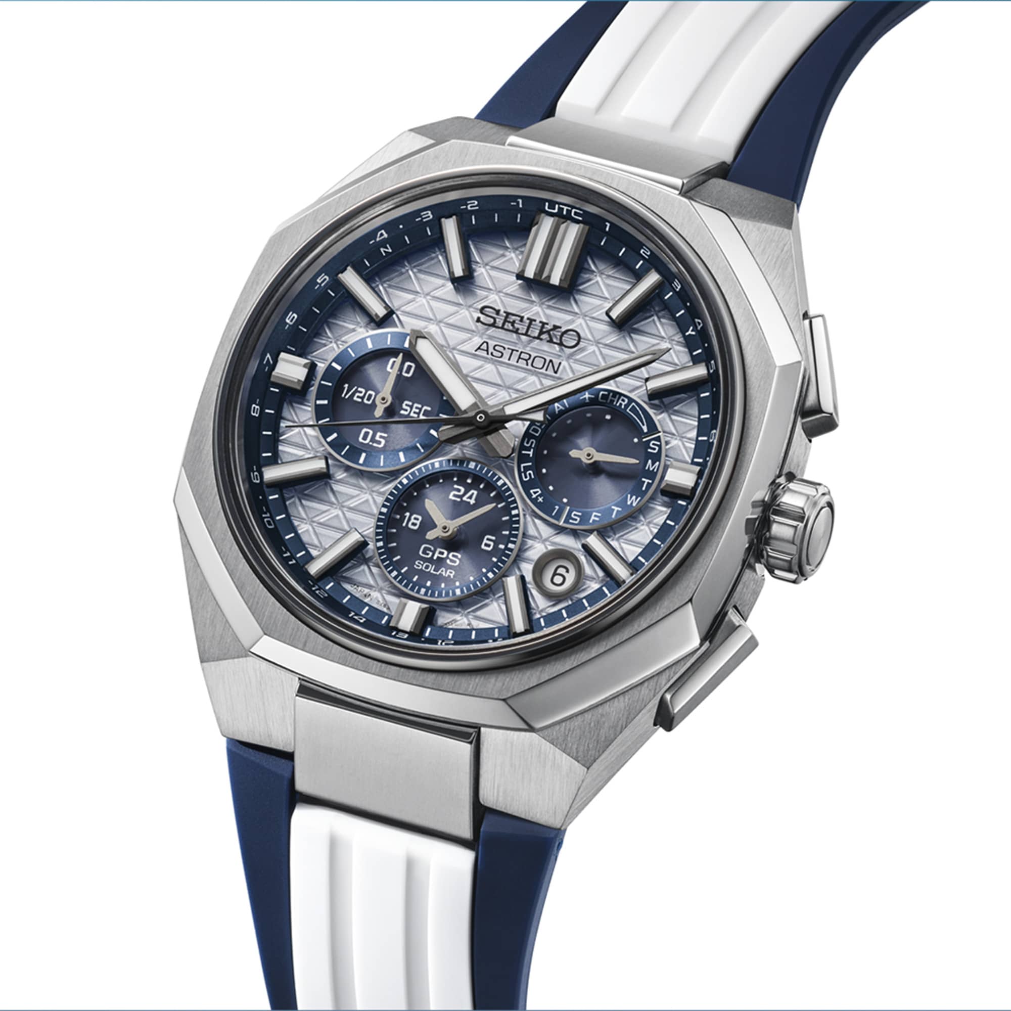 The Seiko Astron GPS Solar HAB004J with additional rubber strap