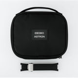Seiko Astron limited edition presentation box with special packaging, including additional silicone strap and numbered certificate