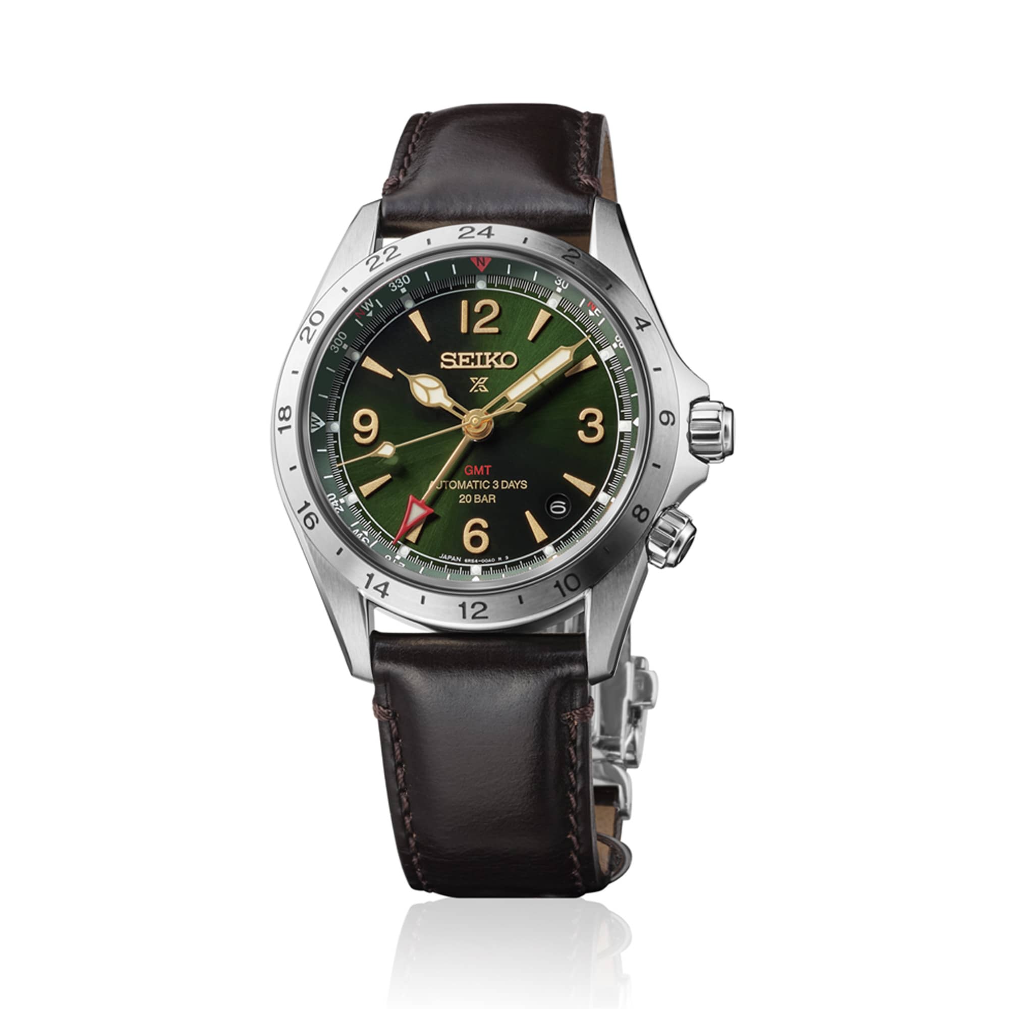 Seiko Prospex Automatic GMT Men's 39.50mm Watch HBC007J