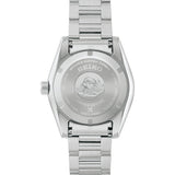 The Seiko Prospex Automatic Men’s 40mm Watch HBC011J is fitted with a stainless steel bracelet and a three-fold clasp with push-button release. The clasp includes a slide adjuster for quick sizing.