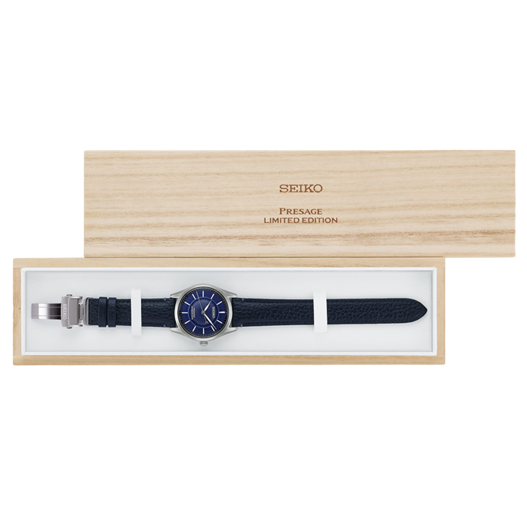 the Seiko Presage 145th Anniversary Automatic 39.60mm Men's Watch HCC007J sits within proportions suited to a refined dress watch, appropriate for both formal and everyday wear.