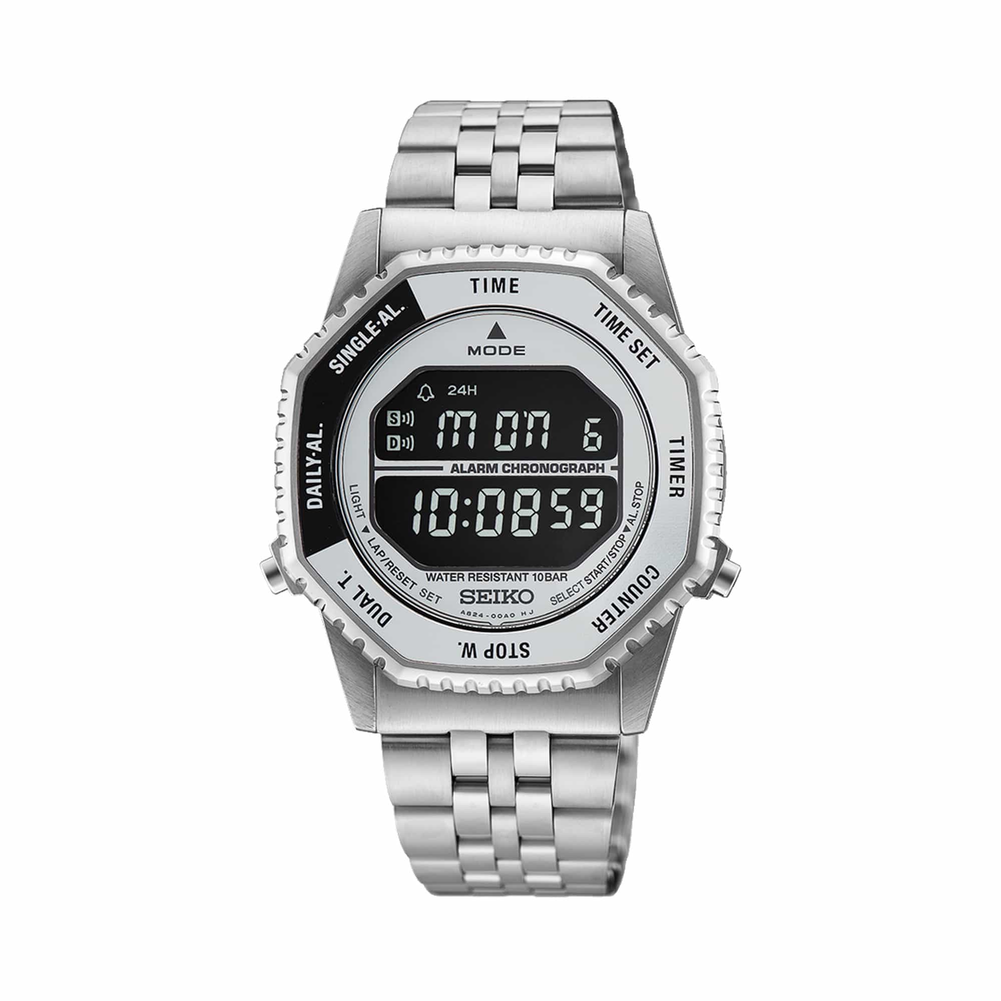 Seiko Rotocall Digital 37mm Watch HFL002P