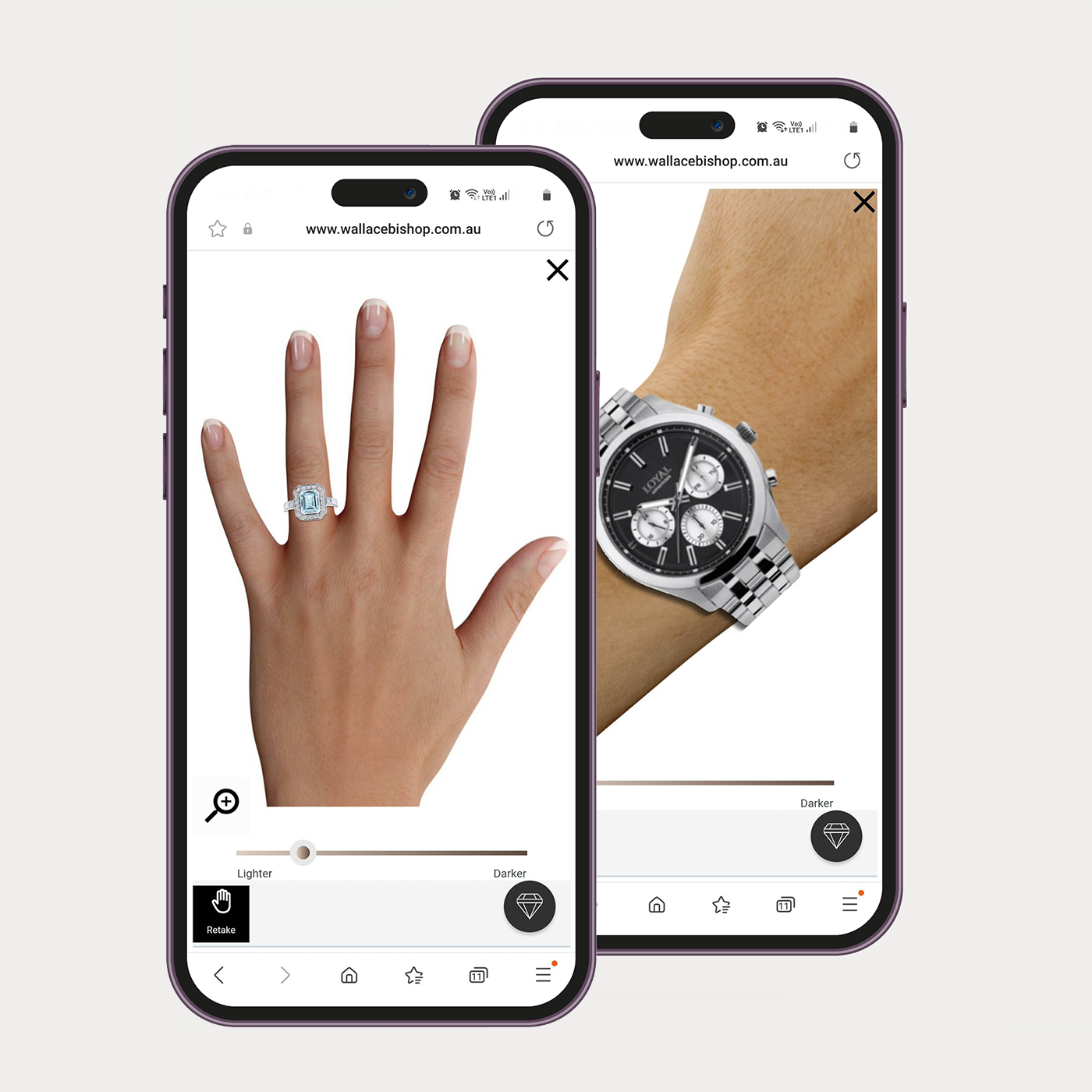 Simple to Use — Quick Photo &Hand Model Options