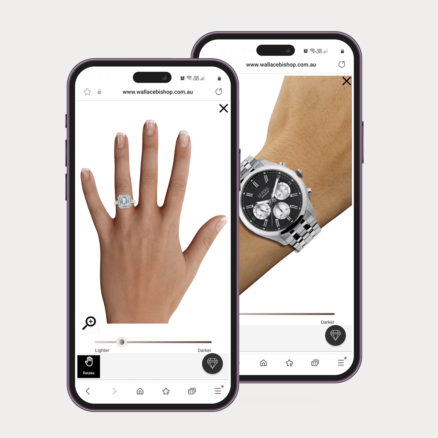 Simple to Use — Quick Photo &Hand Model Options