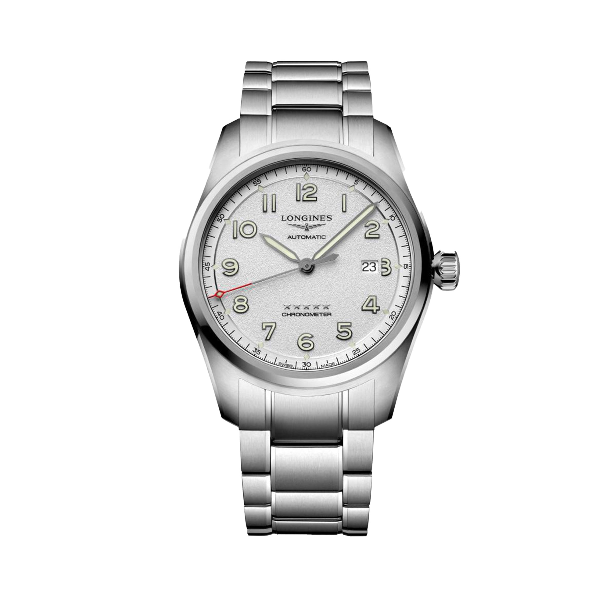 Longines Spirit Automatic Men 42mm Watch L3.811.4.73.9