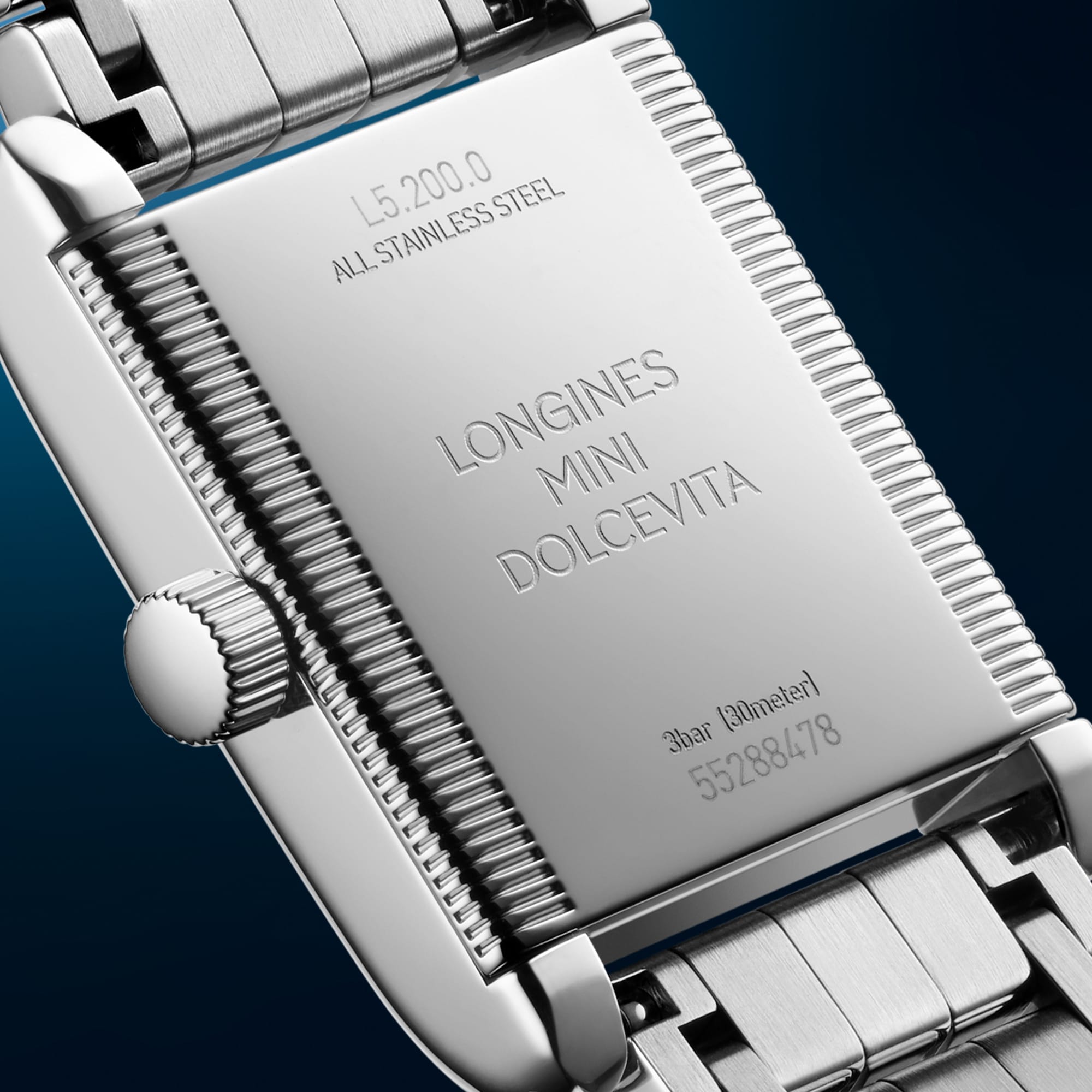 Longines Mini Dolce Vita Women’sStainless Steel Quartz Watch L5.200.0.75.6