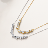 0.50ct TW Lab-Grown Diamond Necklace in 9ct White Gold