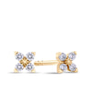 0.10ct TDW Lab-Grown Diamond Stud Earrings in 9ct Yellow Gold