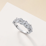 2.00ct TDW Lab-Grown Diamond Cluster Ring in 9ct White Gold