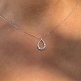 1.00ct TDW Lab-Grown Diamond Pendant and Earrings Set in Sterling Silver